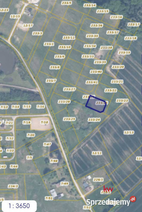sprzedaży gruntu 1150 metrów Jaromierz Sprzedaż pomorskie