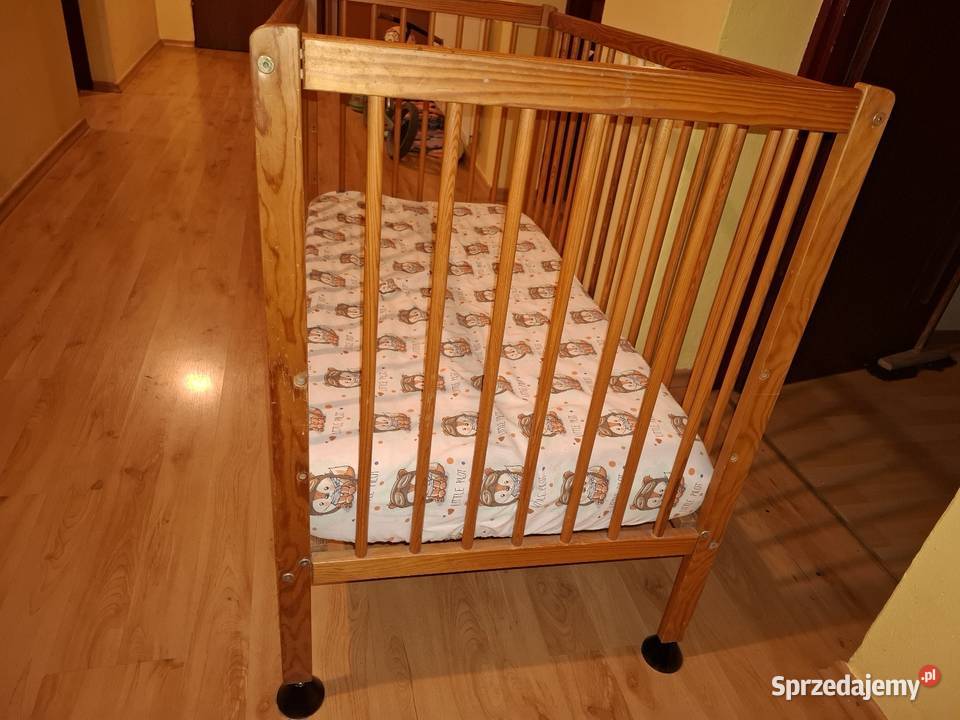 Łóżeczko dziecięce drewniane Kalina Mała