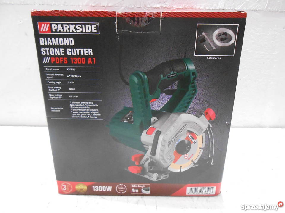 Przecinarka Diamentowa PARKSIDE NOWA Katowice