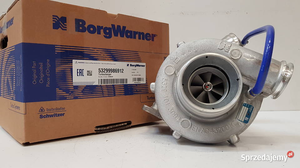 Turbosprężarka BorgWarner KKK 53299706912 mazowieckie Siedlce