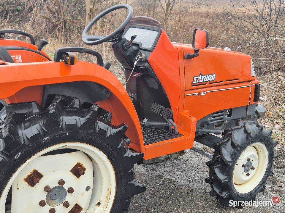 Traktorek traktor KUBOTA X20D 20 44 Małuszyn sprzedam
