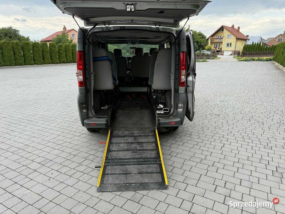 Renault Trafic do przewozu niepełnosprawnych na