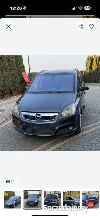 Opel Zafira 19 CDTI 150 nie odpala 1910cm3 Płock