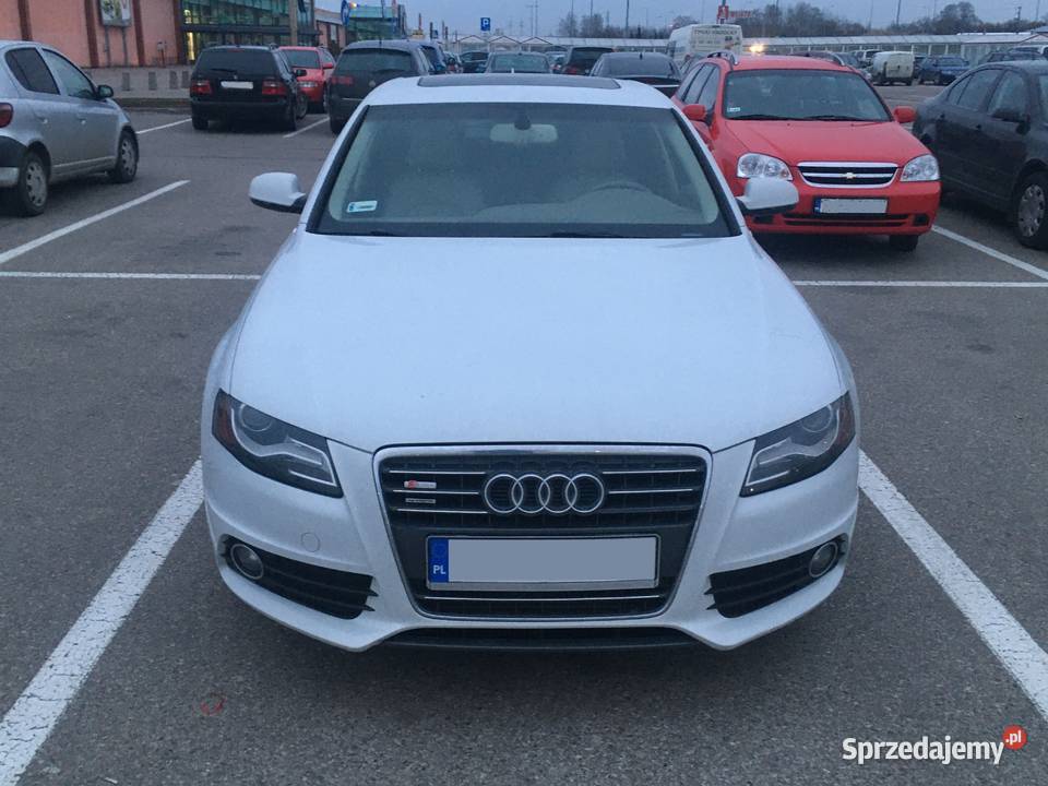 Audi A4 B8 20 TFSI 211 4x4 Quattro Sline Automat elektrycznie ustawiane fotele Dryga