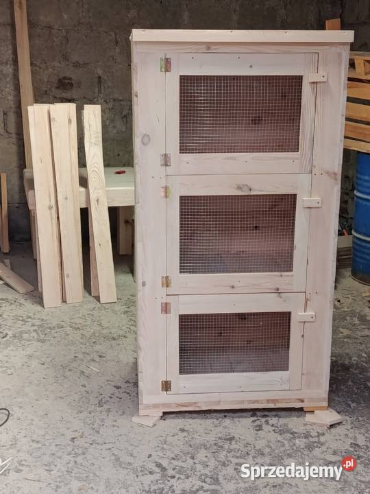 Klatki królików Syców