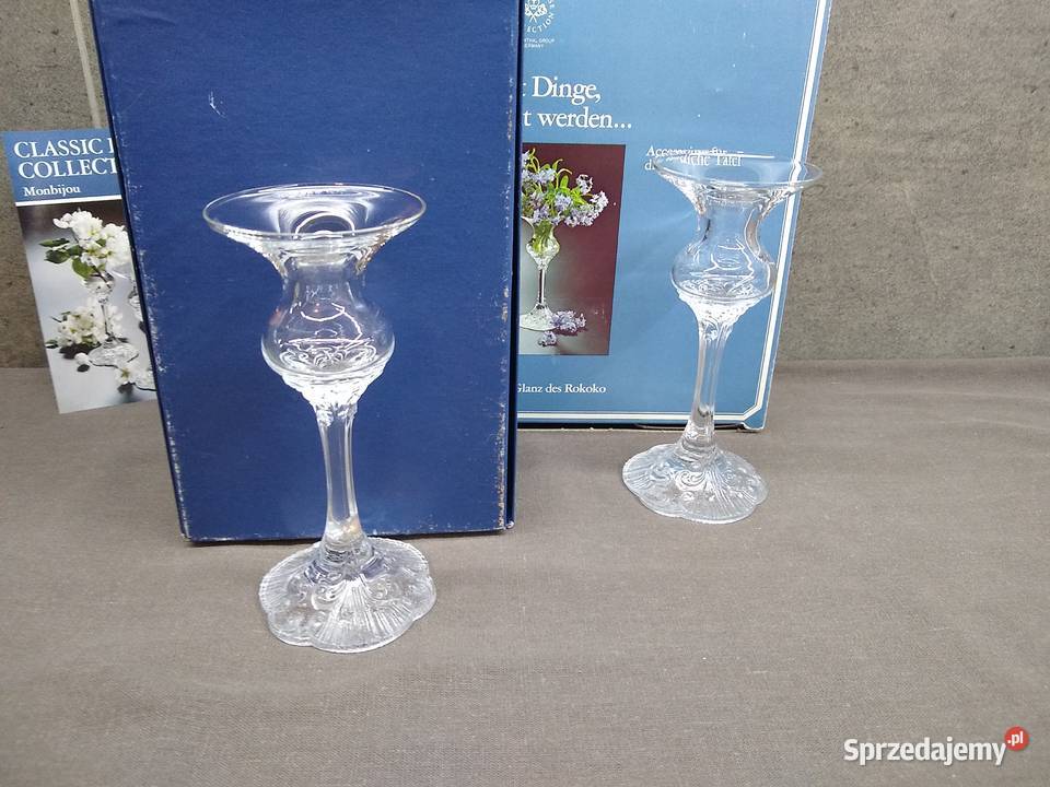 Świeczniki Rosenthal Monbijou wielkopolskie Kalisz