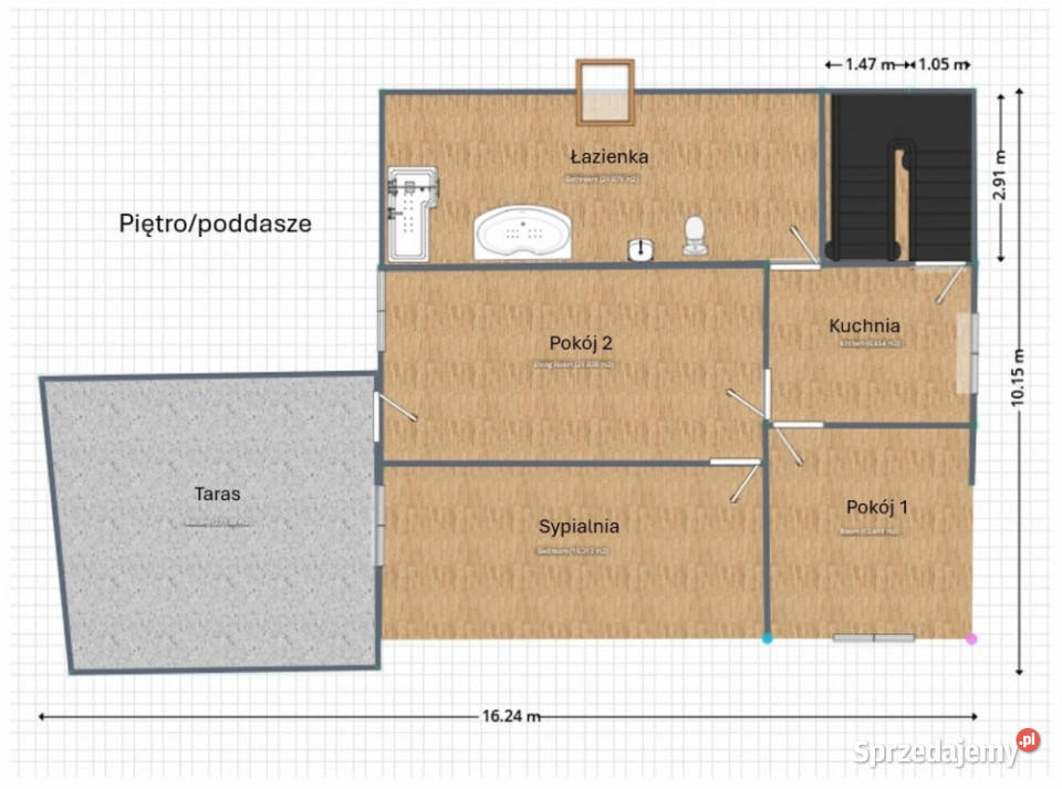 Dom dwulokalowy z dwoma lokalami usługowymi Poznań