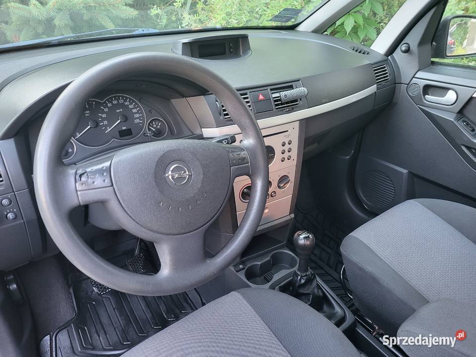 Opel Meriva 16 benzyna LPG gaz klima 2003r nieuszkodzony dolnośląskie Kąty Wrocławskie sprzedam