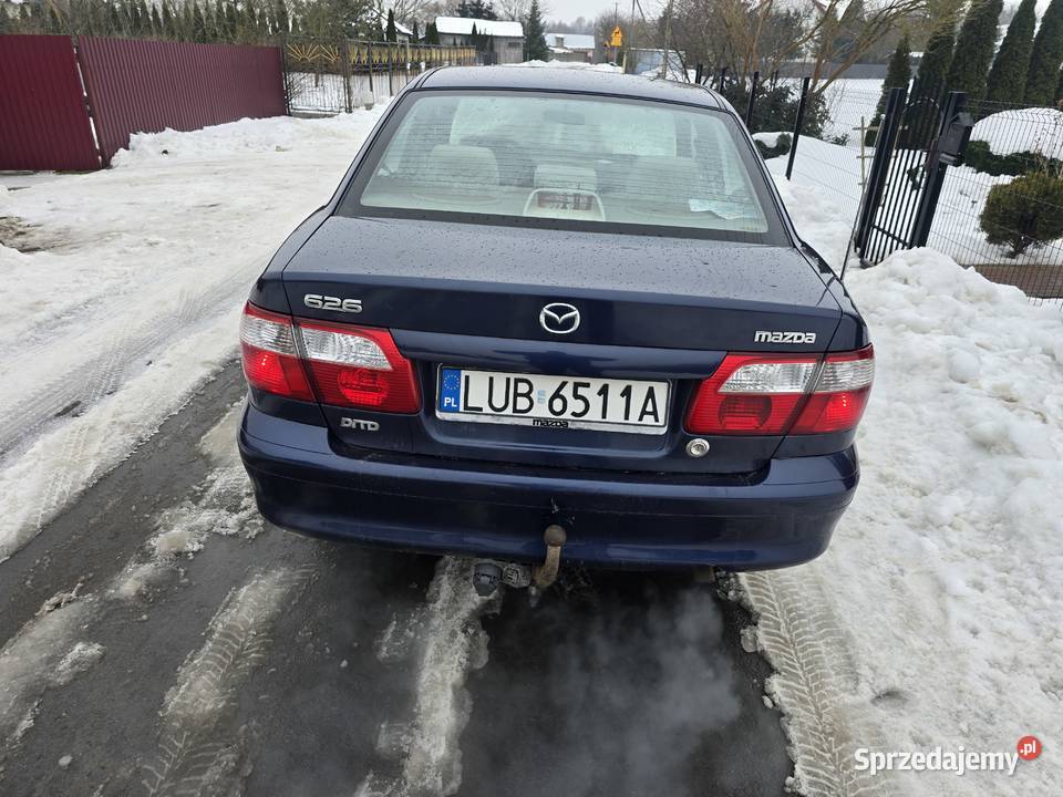 Mazda 626 20d Rok produkcji 2001 Bychawka Pierwsza sprzedam