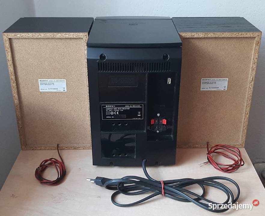 Mini wieża sony HCDEH15 głośnik sony SSCEH15 mazowieckie Pruszków