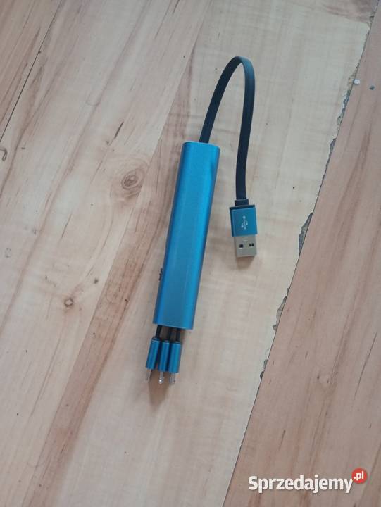 kabel 4w1 USB i inne do ładowania przesyłania kable, taśmy, przedłużacze Szczecin