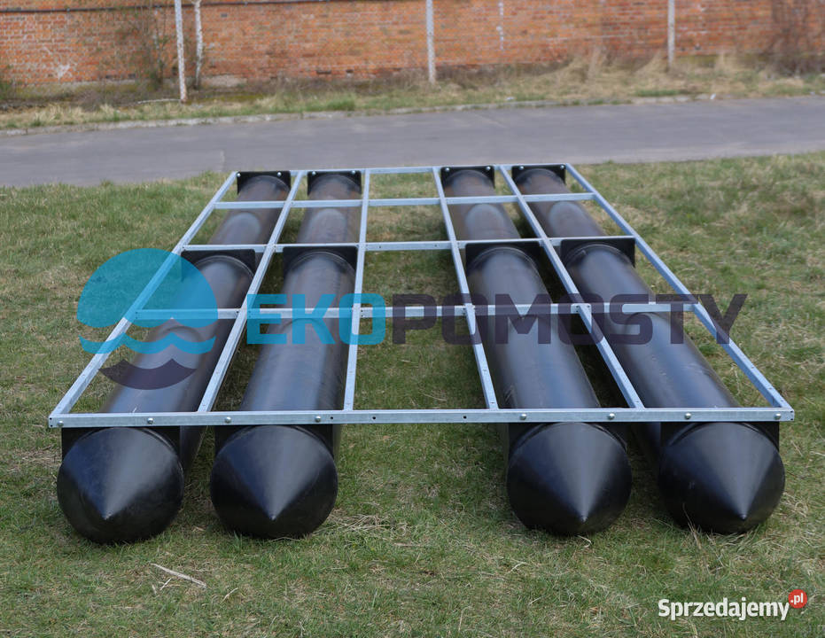 RĘKI platforma pływająca tratwa ponton 6x24m Gródek nad Dunajcem