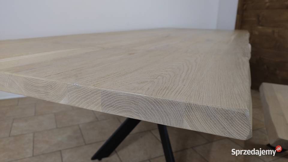 stoł rozkładany lity dąb i stolik kawowy śląskie Niegowonice