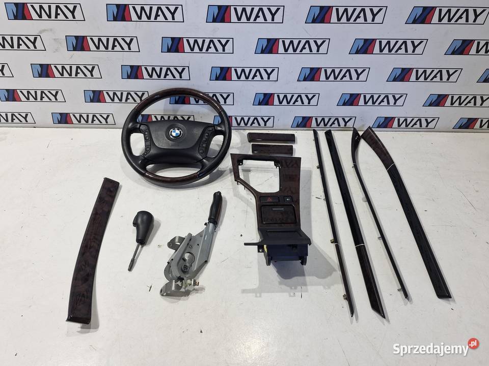 BMW E39 LISTWY KIEROWNICA DEKORY DREWNO EXLUSIVE sprzedam