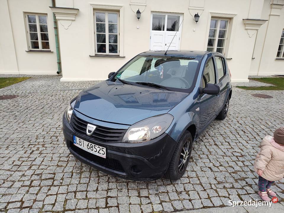 Zderzak Dacia Sandero I 200820012 czarny lubelskie