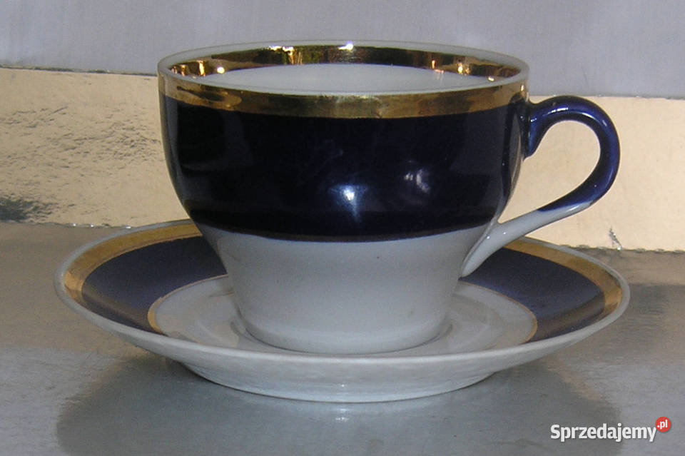 filiżanka kobaltowy pasDd Bartków