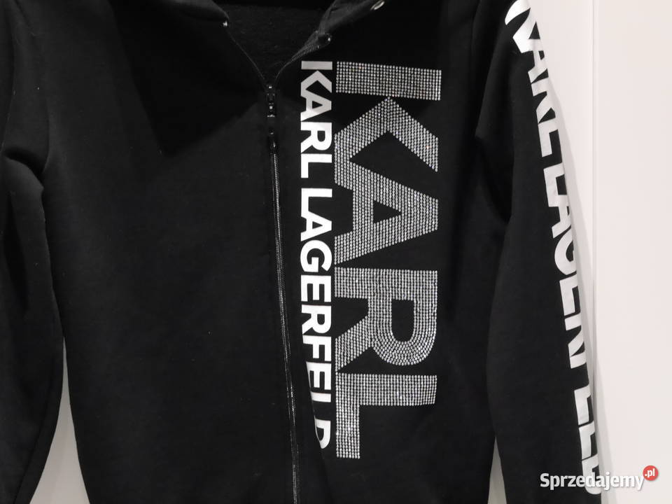 Karl Lagerfeld śliczna bluza cyrkonie 36 S dolnośląskie