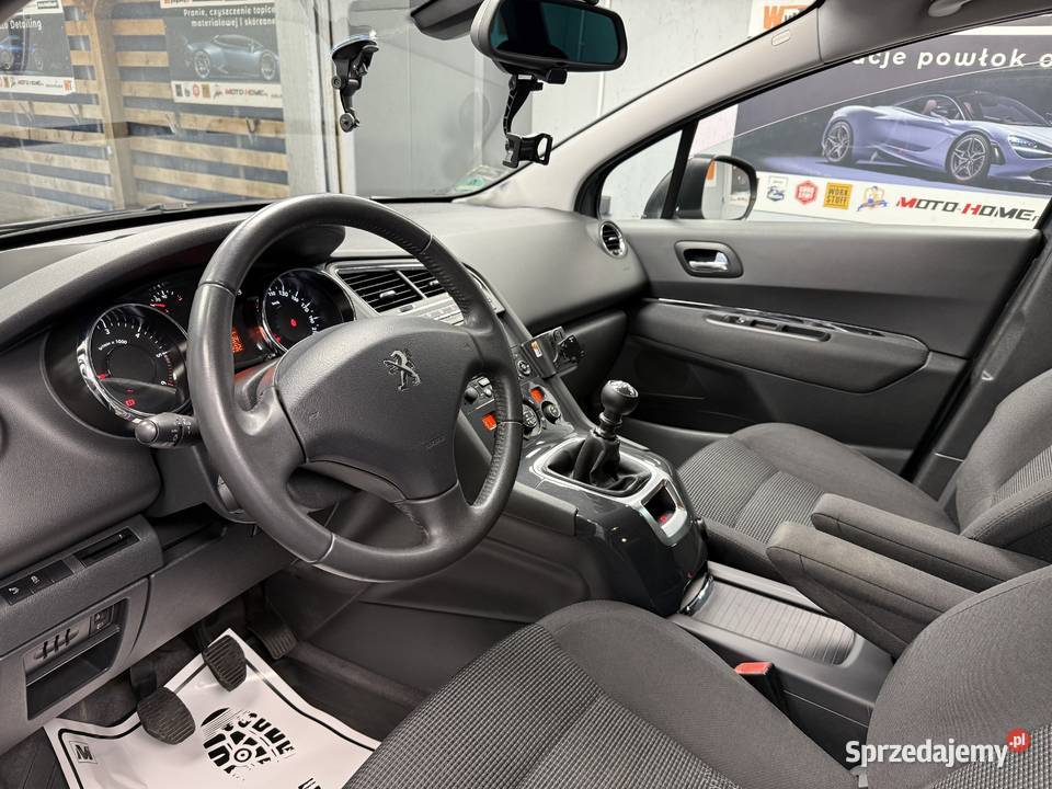Peugeot 5008 LIFT 20HDI 5L100 GWARANCJA video Poznań