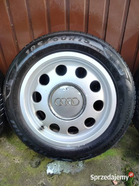 Felgi 15 5 x 100 Audi A3 8L ładne z dekielkami świętokrzyskie Skarżysko-Kamienna