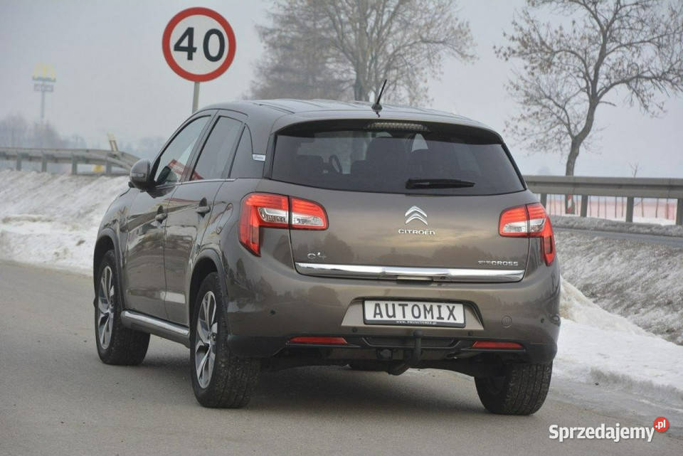 Citroen C4 Aircross 16HDI gwarancja przebiegu Sędziszów Małopolski
