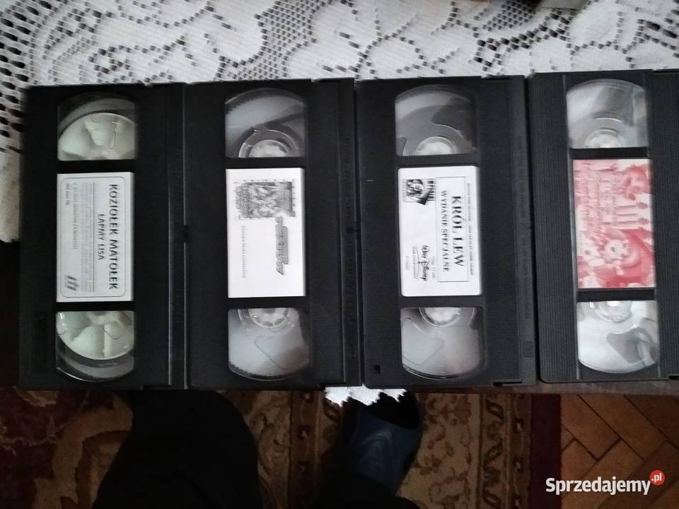 Sprzedam kasety VHS małopolskie Kraków