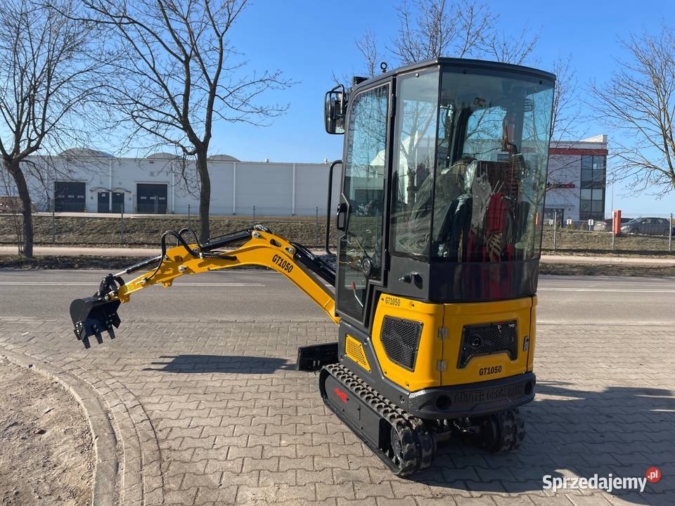 Minikoparka GT1050C z kabiną Gunter Grossmann Gdynia sprzedam