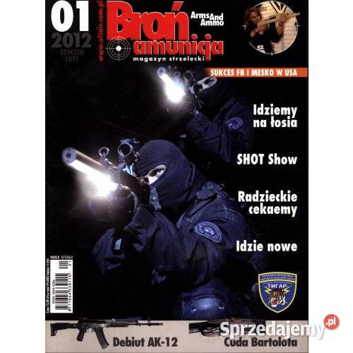Broń i Amunicja 12012 AK12 SHOT Show radzieckie śląskie