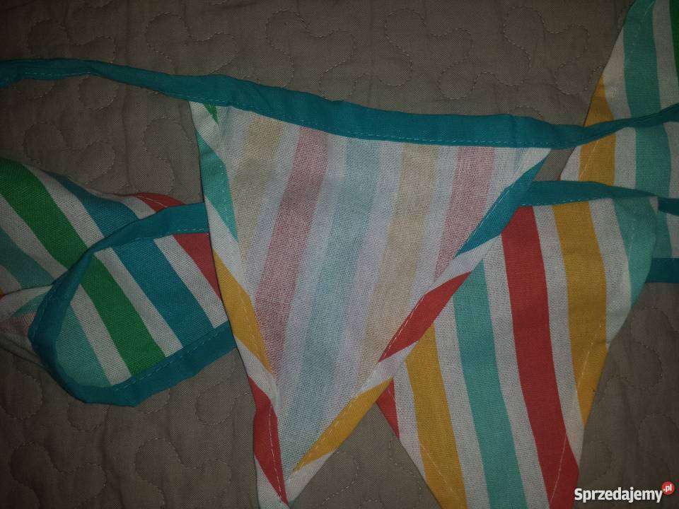 Girlanda proporczyki do pokoju dziecięcego Warszawa sprzedam