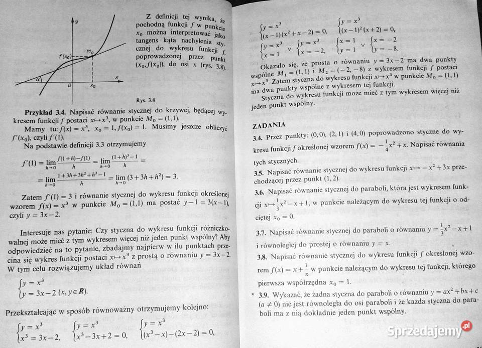 Matematyka 3 K Cegiełka J Przyjemski K Szymański Rok wydania 1991 Pozostałe sprzedam