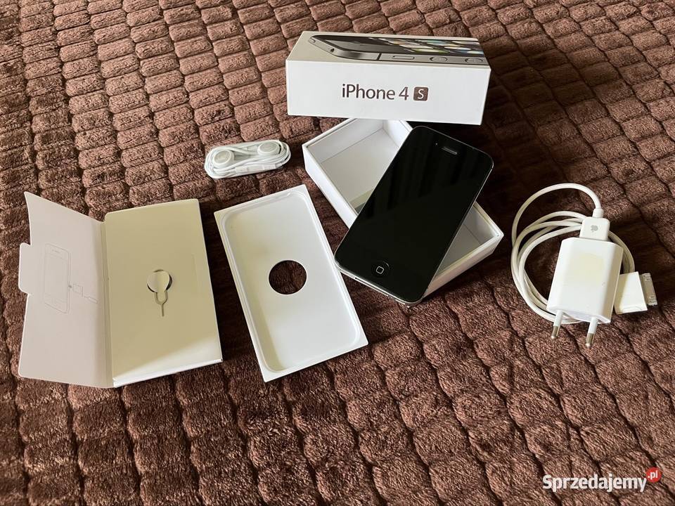 Apple iPhone 4s kompletny 8gb Ruda Śląska sprzedam