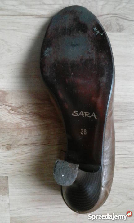 Buty czółenka skórzane damskie rozmiar 38 dolnośląskie Polkowice