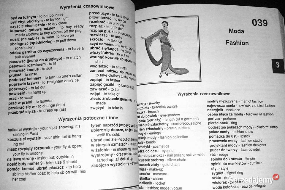 Słownik tematyczny języka angielskiego Una Pozostałe