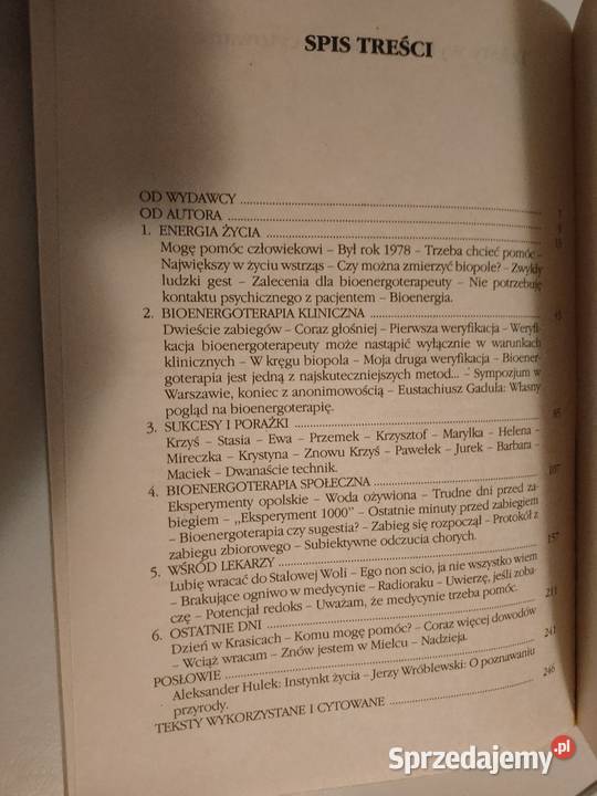 Zestaw książek radiestezja bioelektonika biopole wielkopolskie Kościan