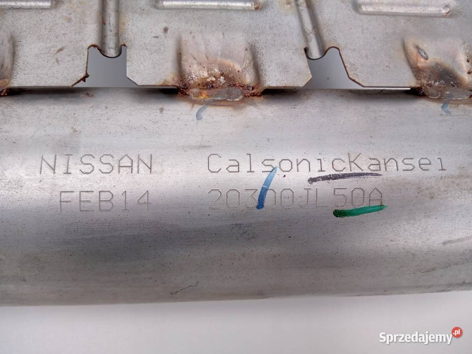 TŁUMIK ŚRODKOWY RURA WYDECHOWA INFINITI G37 Q60 Nowy Tomyśl