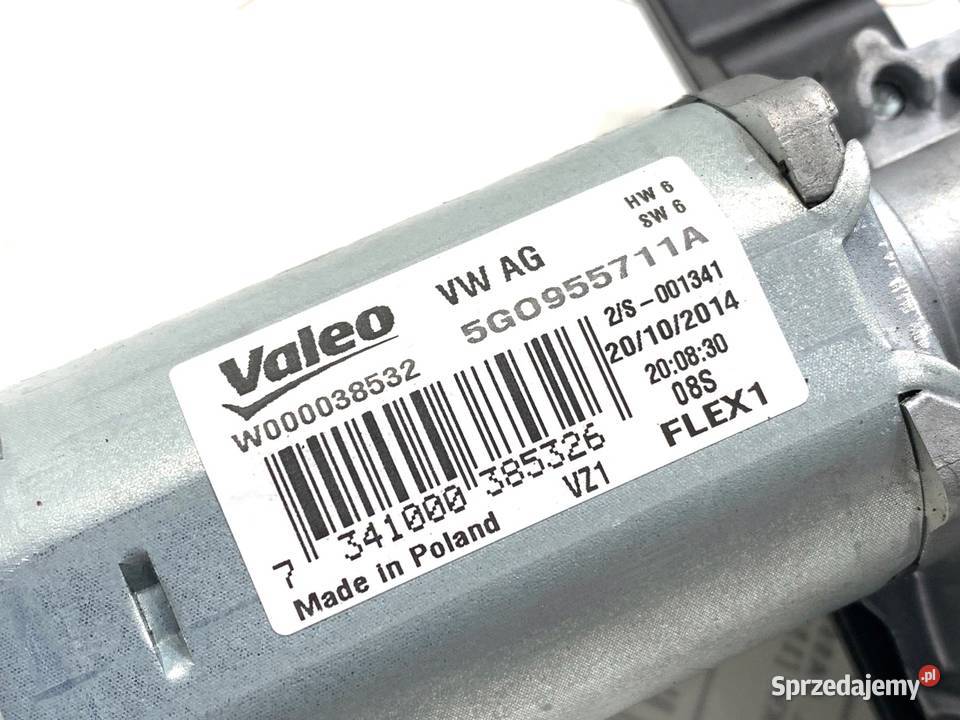 SILNIK WYCIERACZEK TYŁ VW PASSAT B8 5G0955711A podkarpackie