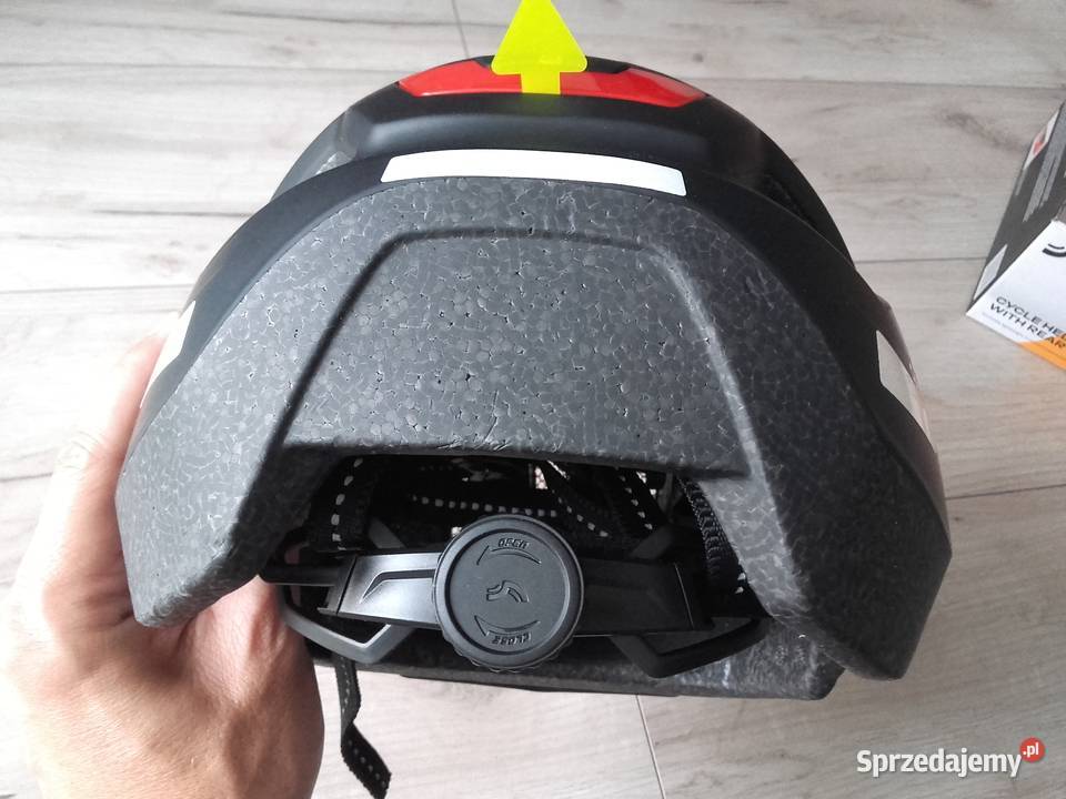 Kask rowerowy CRIVIT z tylną lampką rozmiar SM Bydgoszcz
