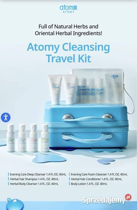 Atomy Travel Cleansing Kit Zestaw podróżny 640