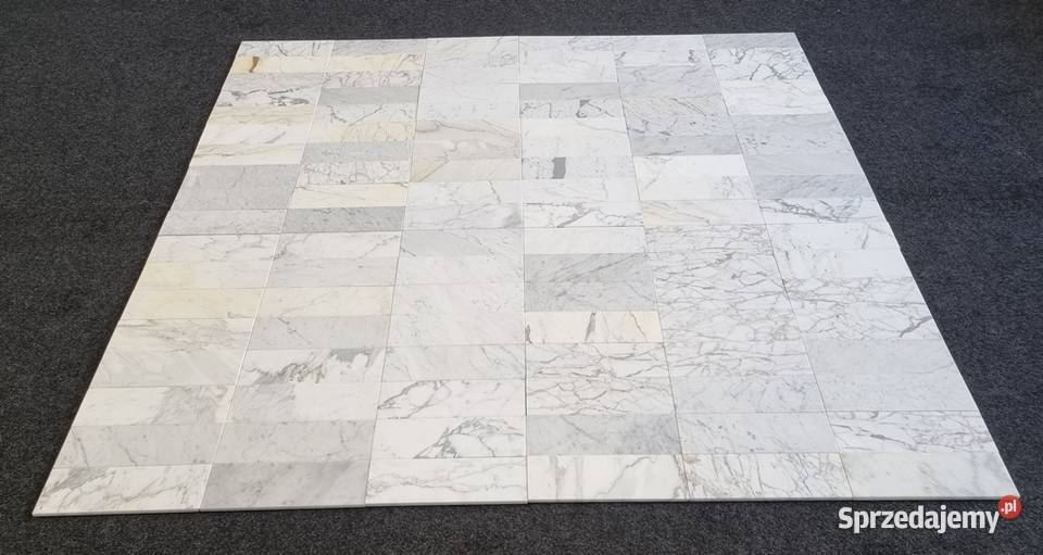 Mozaika marmurowa płytki marmurowe Bianco Bielawa