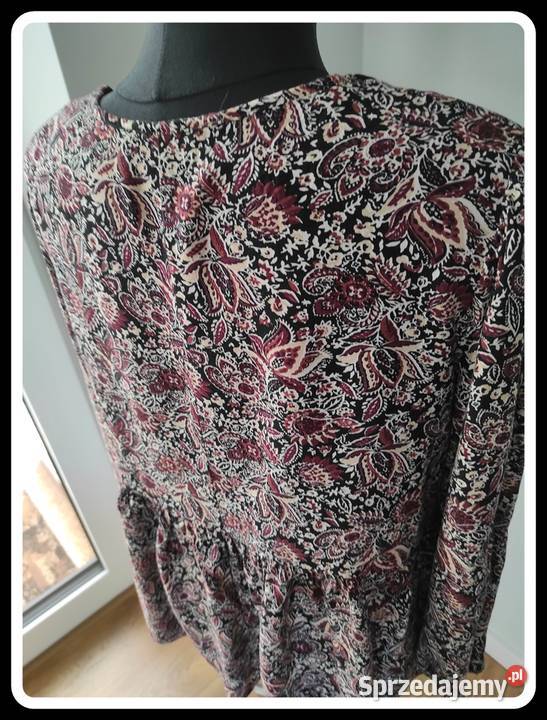 PRIMARK wzorzysta koszula bluzka WISKOZA 42 XL Płock