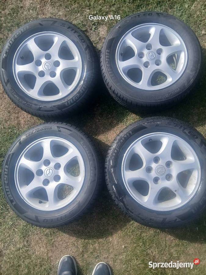 Alufelgi 5x1143 z oponami Mazda Toyota Suzuki Samochodowe małopolskie Limanowa
