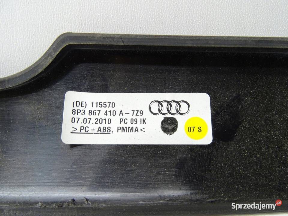LISTWA OZDOBNA DEKOR DRZWI PRAWY PRZÓD AUDI A3 małopolskie