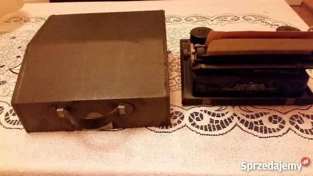 Zabytkowa maszyna do pisania Underwood z 1942 r Kraków sprzedam