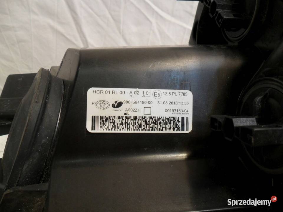 Toyota proace II 2reflektor xenon prawy lampa Lampy przednie Nowy Tomyśl