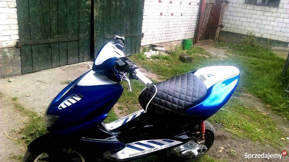 Yamaha Aerox 2003r Stage6 przebieg 10 kufry Pabianice sprzedam