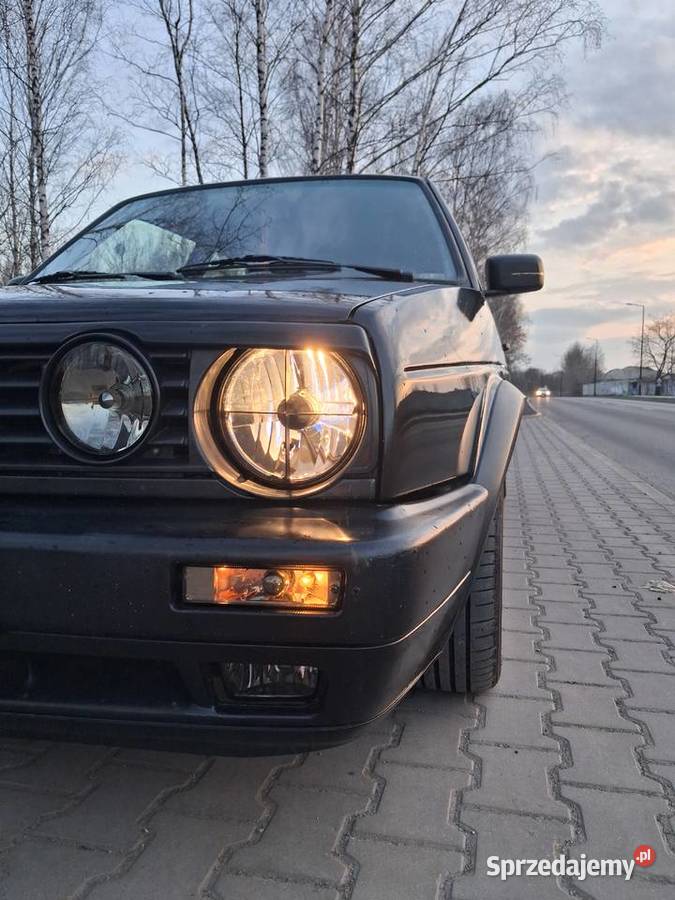 VW Golf II 18 Projekt z Duszą BBS Hella Black Samochody osobowe Świętochłowice sprzedam