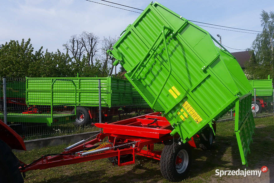 Przyczepa dwuosiowa rolnicza ze skrętną osią Międzyrzec Podlaski