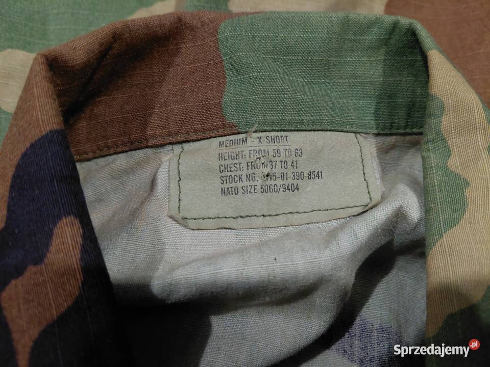 Bluza BDU woodland medium x short ripstop 99r Wrocław