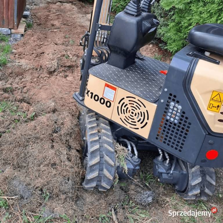 Minikoparka gąsienicowa MEYER X1000 Tychy sprzedam