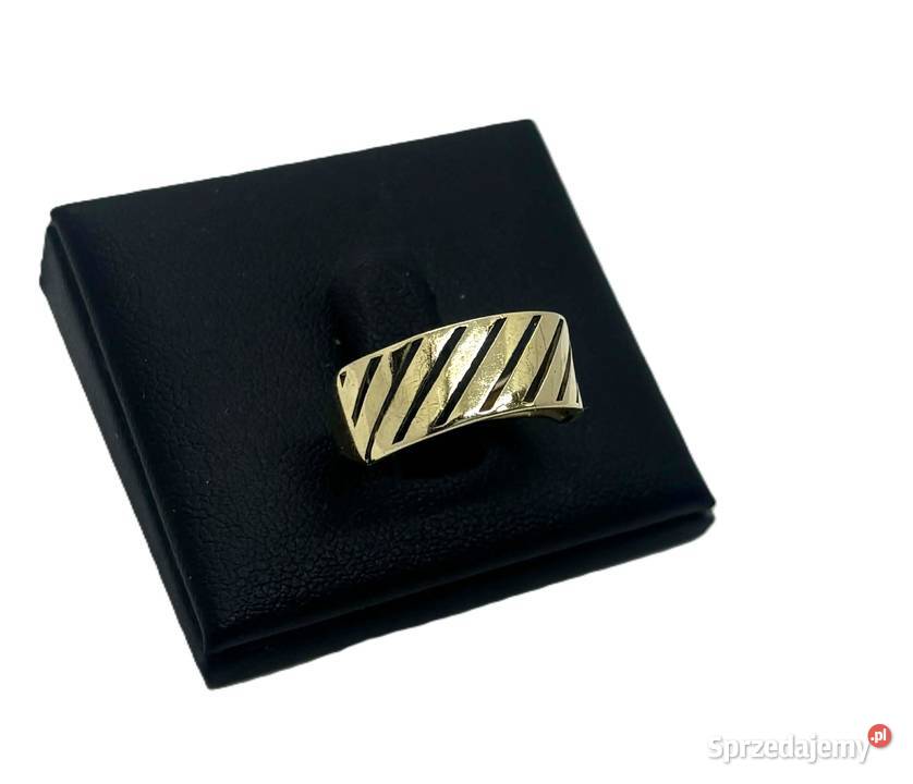 Złoty Pierścionek pr 375 171g R14 złoto Elbląg sprzedam