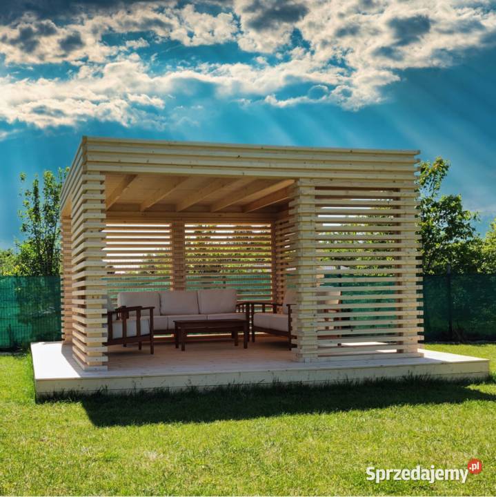 Nowoczesna Altana Ogrodowa CL 400 x 400 mazowieckie Warszawa